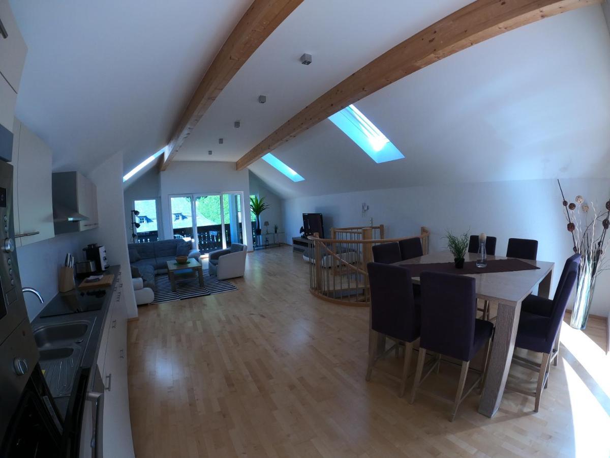 Ferienwohnung Kaffeewerkstatt Saint Wolfgang Buitenkant foto