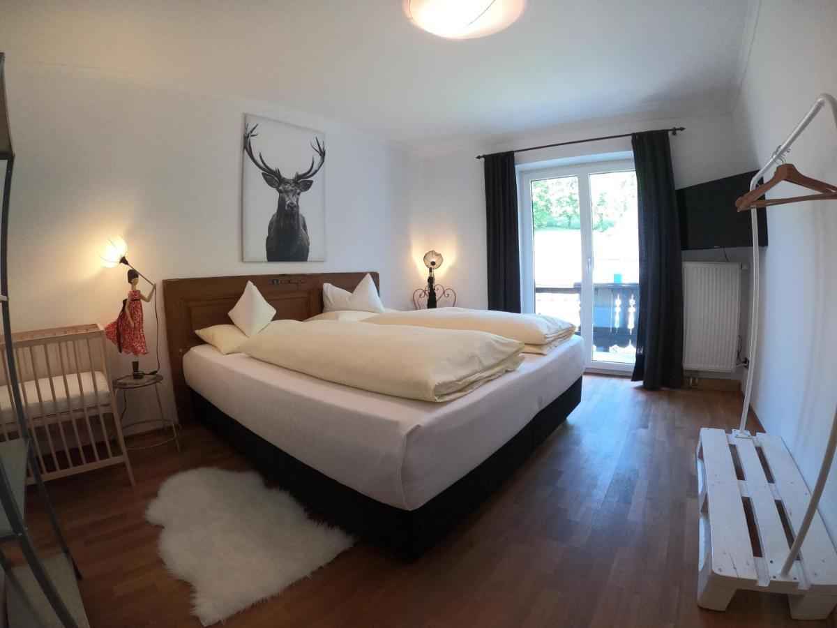 Ferienwohnung Kaffeewerkstatt Saint Wolfgang Buitenkant foto