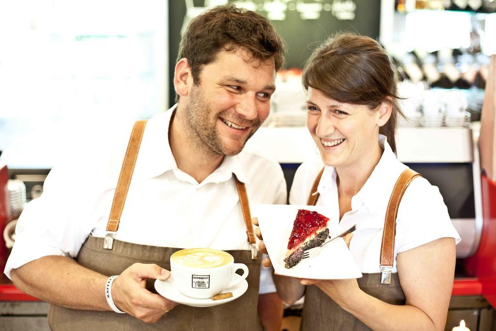 Ferienwohnung Kaffeewerkstatt Saint Wolfgang Buitenkant foto