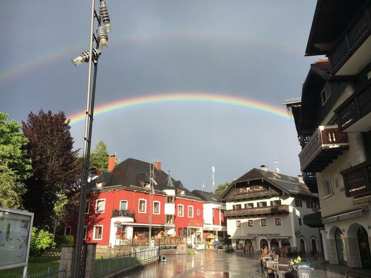 Ferienwohnung Kaffeewerkstatt Saint Wolfgang Buitenkant foto